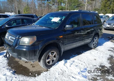 2006 Honda Pilot Ex-L z USA, uszkodzony, nr VIN 2HKYF18606H511817